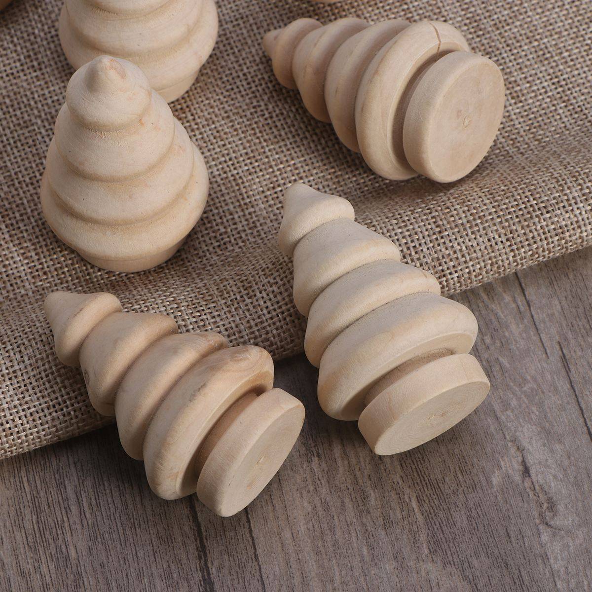 Arbre De Noël En Bois Diy 10Pcs