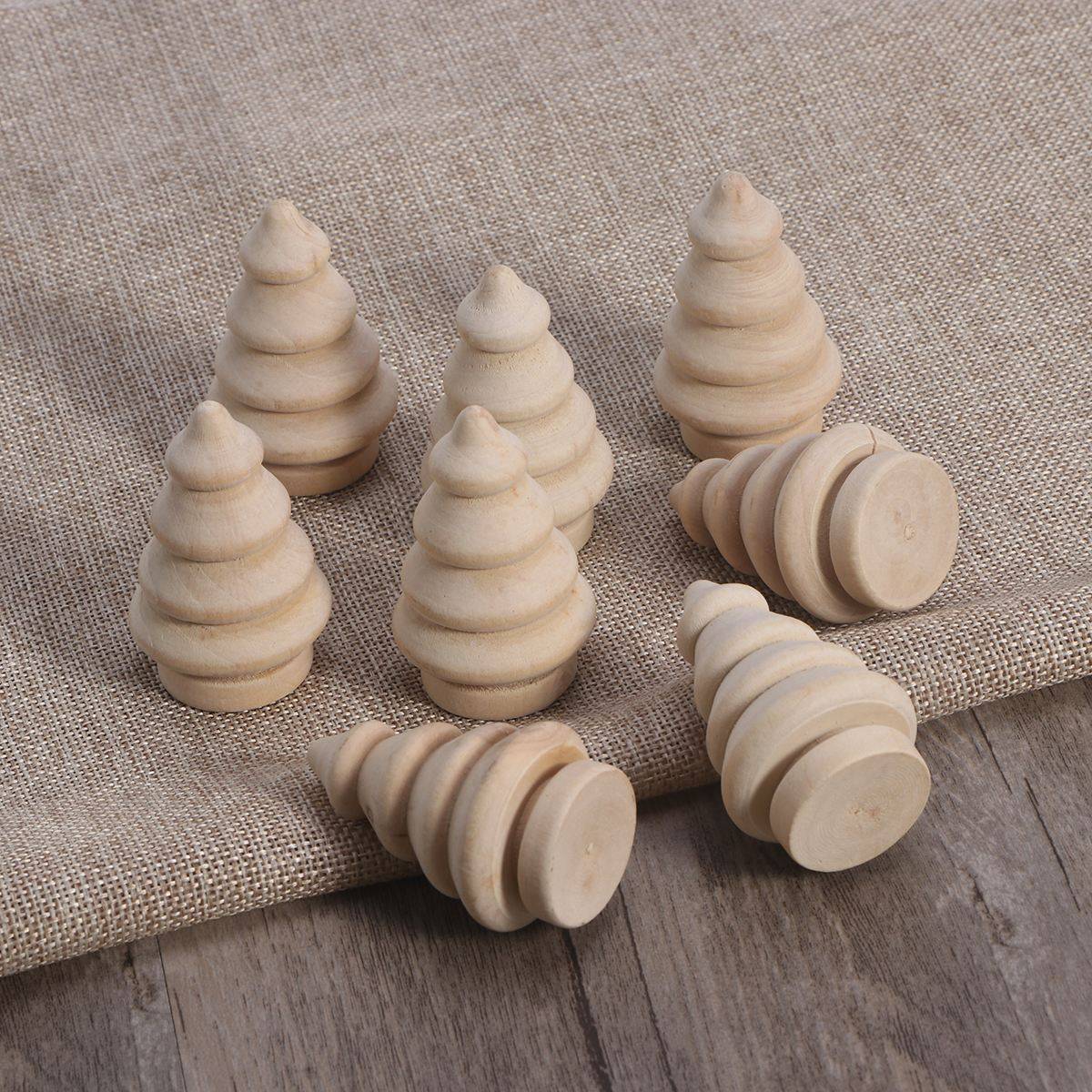 Arbre De Noël En Bois Diy 10Pcs