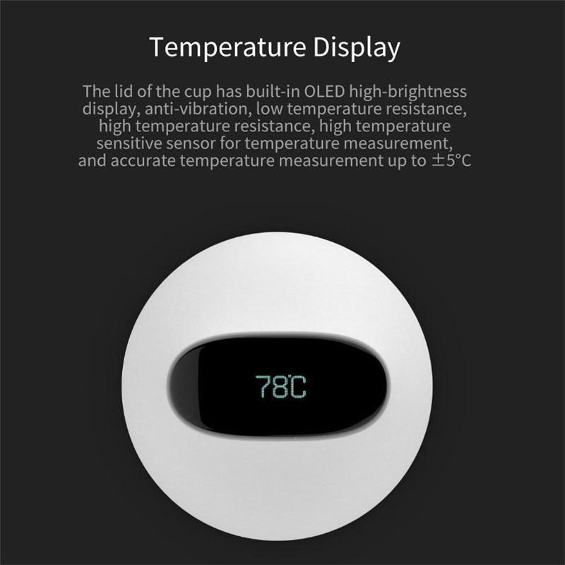 Bouteille D'Eau Multifonctions Intelligente 525 Ml-Bouteille D'Eau À Affichage De Température Instantanée