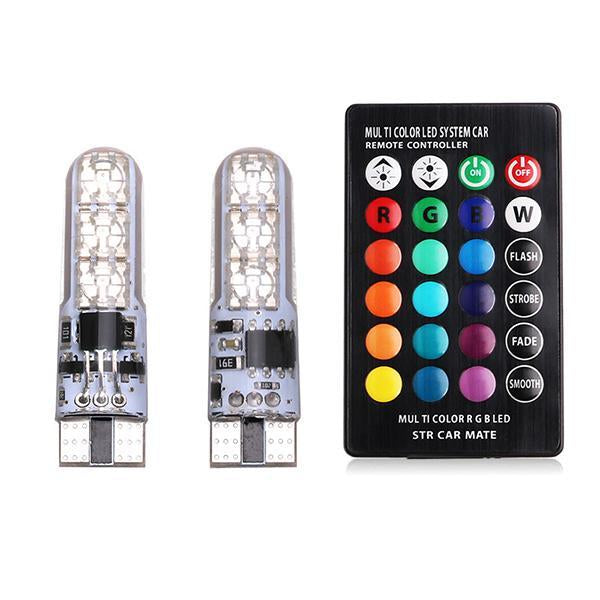 Lumières Led De Voiture Multicolores Avec Télécommande 194 168 501