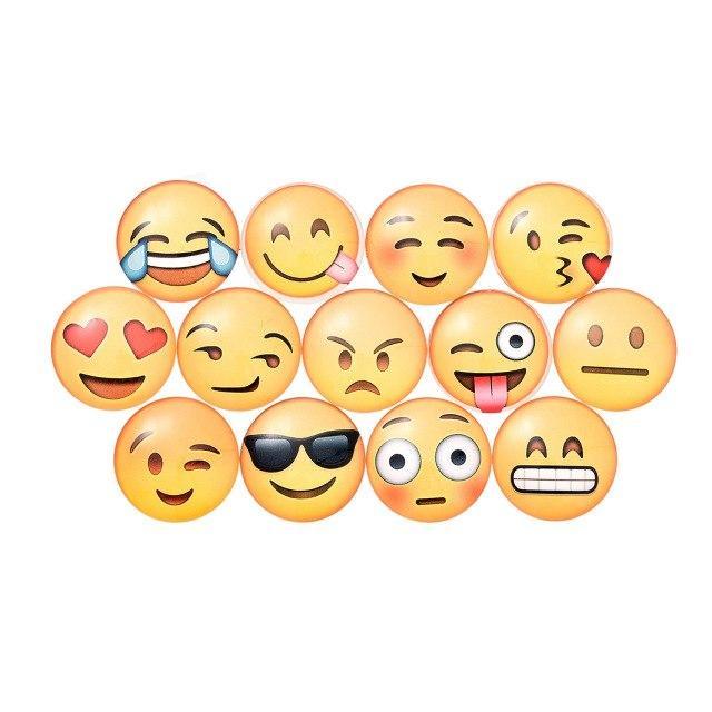 Smiley Emoji Aimant De Réfrigérateur