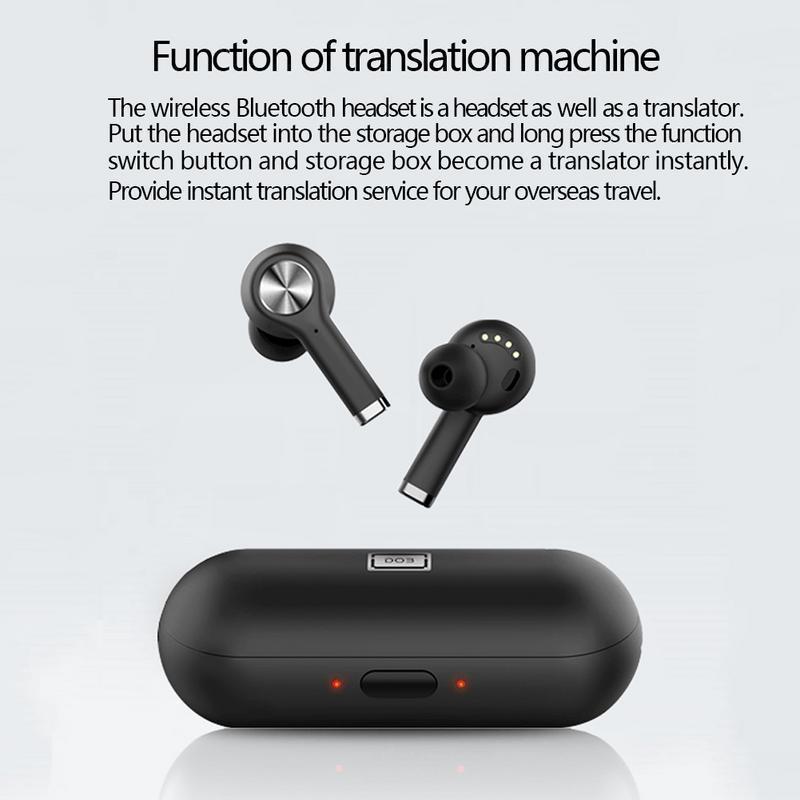 Oreillette Sans Fil Bluetooth 5.0 In Avec Fonction De Traduction