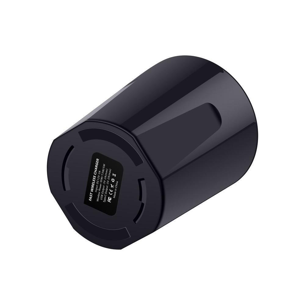 Coupe De Chargeur De Voiture Sans Fil 10W Avec Sortie Usb