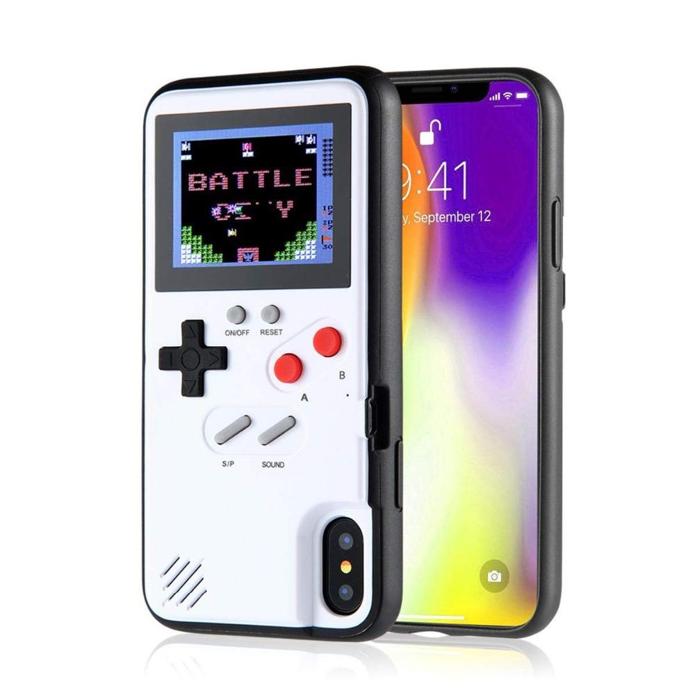 Gameboy Iphone 36-Game Avec Coque Multicolore