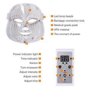 Masque Facial Led Light Therapy