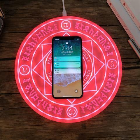 Chargeur Sans Fil Rapide Anime Magic Circle