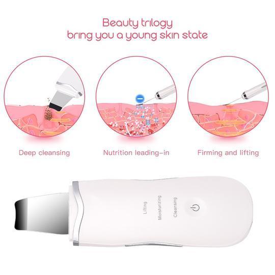 Épurateur De Nettoyage Pour Le Visage Profond Par Ultrasons