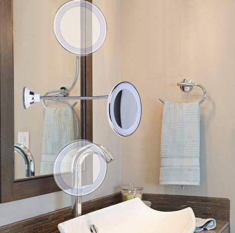 Miroir De Maquillage Éclairé Par Led Flexible