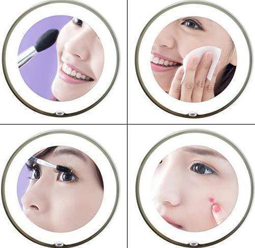Miroir De Maquillage Éclairé Par Led Flexible
