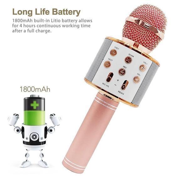 Microphone Karaoké Sans Fil | Faire La Fête Partout