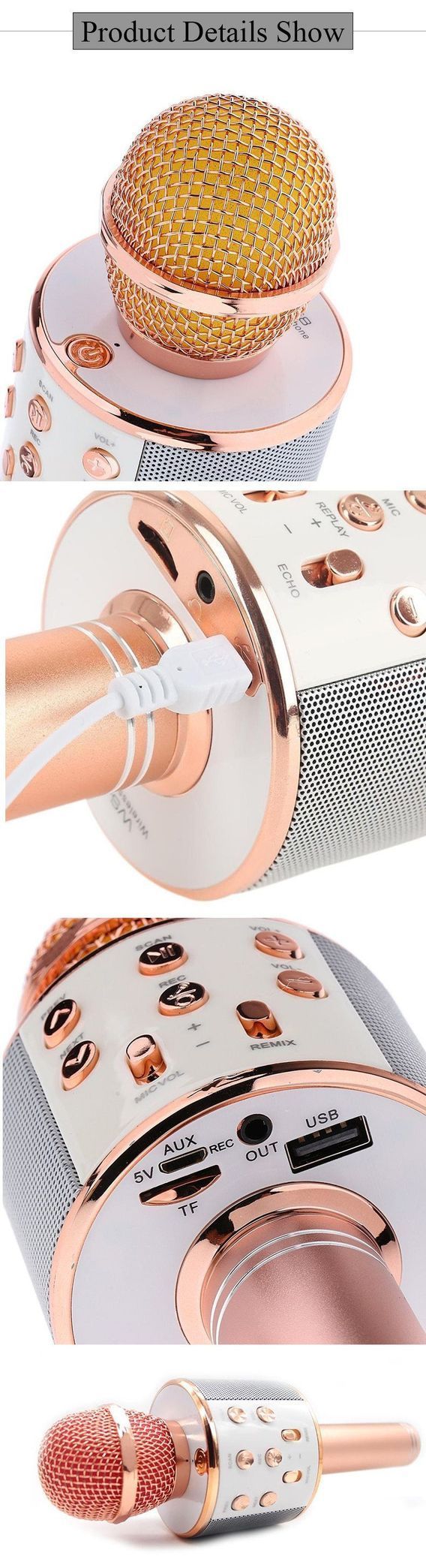 Microphone Karaoké Sans Fil | Faire La Fête Partout