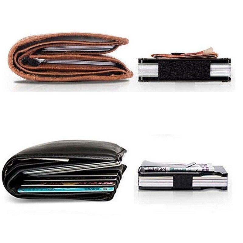 Fibre De Carbone Slim Rfid Wallet