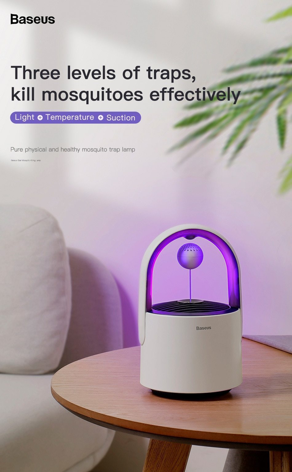 Lampe Anti-Moustique Électrique Usb Light