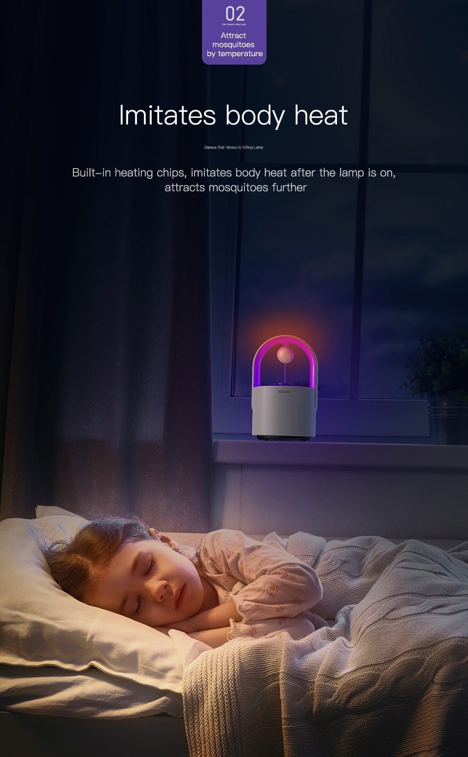 Lampe Anti-Moustique Électrique Usb Light