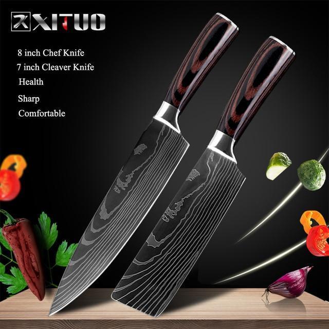 Xituo Japanese Set De Couteau