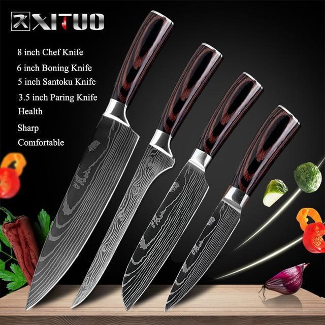 Xituo Japanese Set De Couteau