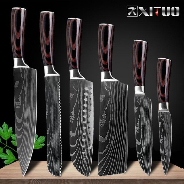 Xituo Japanese Set De Couteau