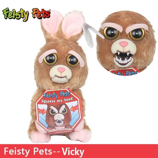 Feisty Funny Expression Pets-Peluche