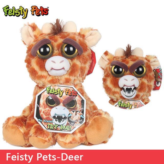 Feisty Funny Expression Pets-Peluche