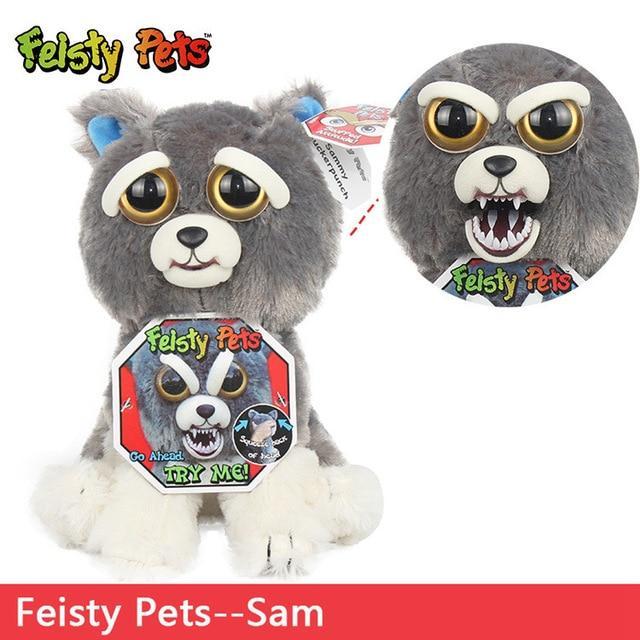 Feisty Funny Expression Pets-Peluche