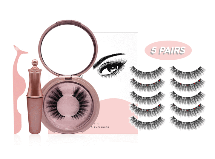 Ensemble eye-liner et faux eye-liner