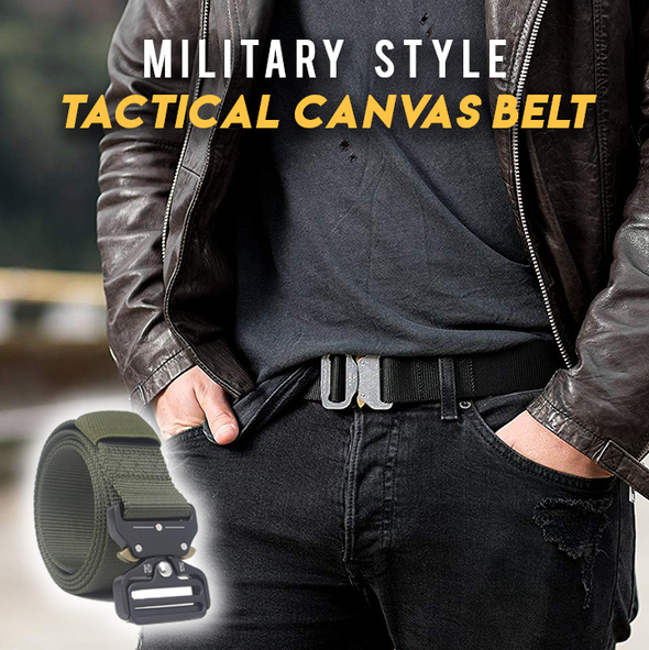 Ceinture Tactique En Toile De Style Militaire