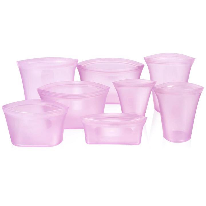 Conteneur Réutilisable De Sac De Tirette De Stockage De Silicone
