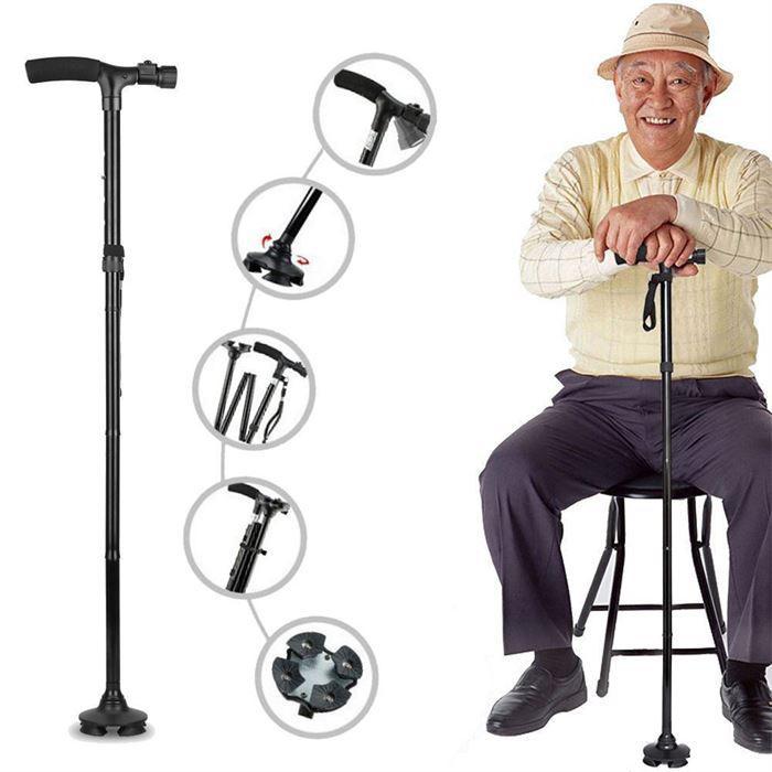 Canne Magic Hurry Pliante Avec Led Trusty Cane