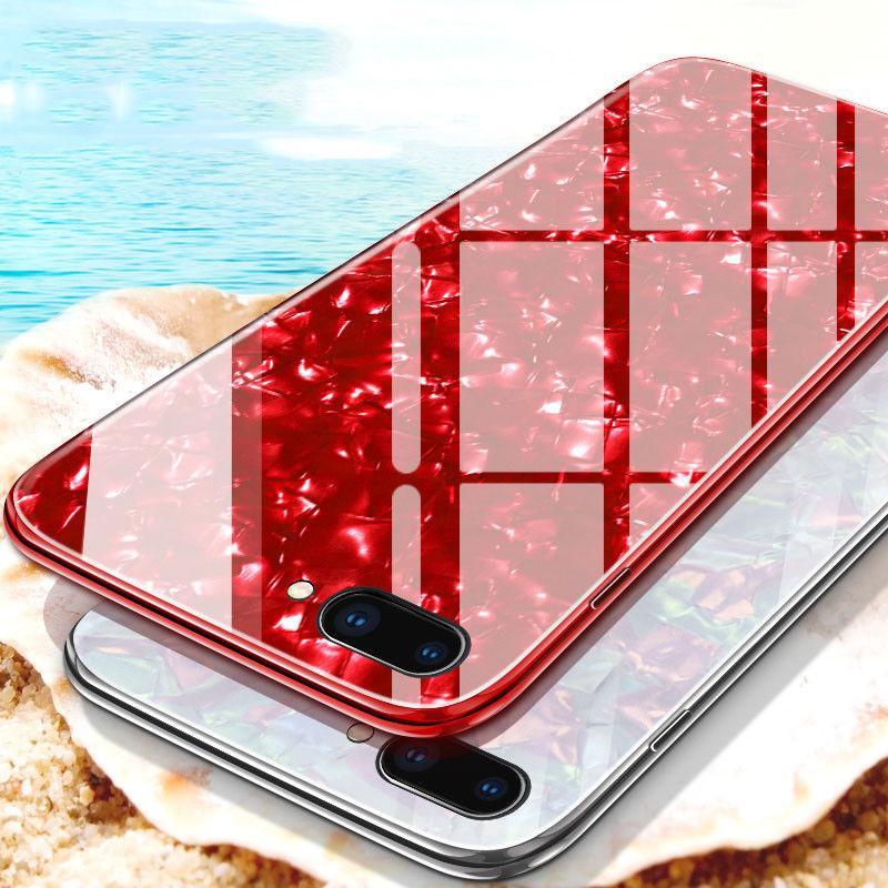 Étui En Verre Trempé De Couverture De Luxe Pour Iphone