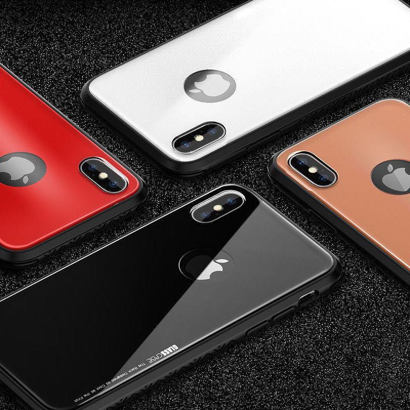 Etui En Verre Brillant Pour Iphone