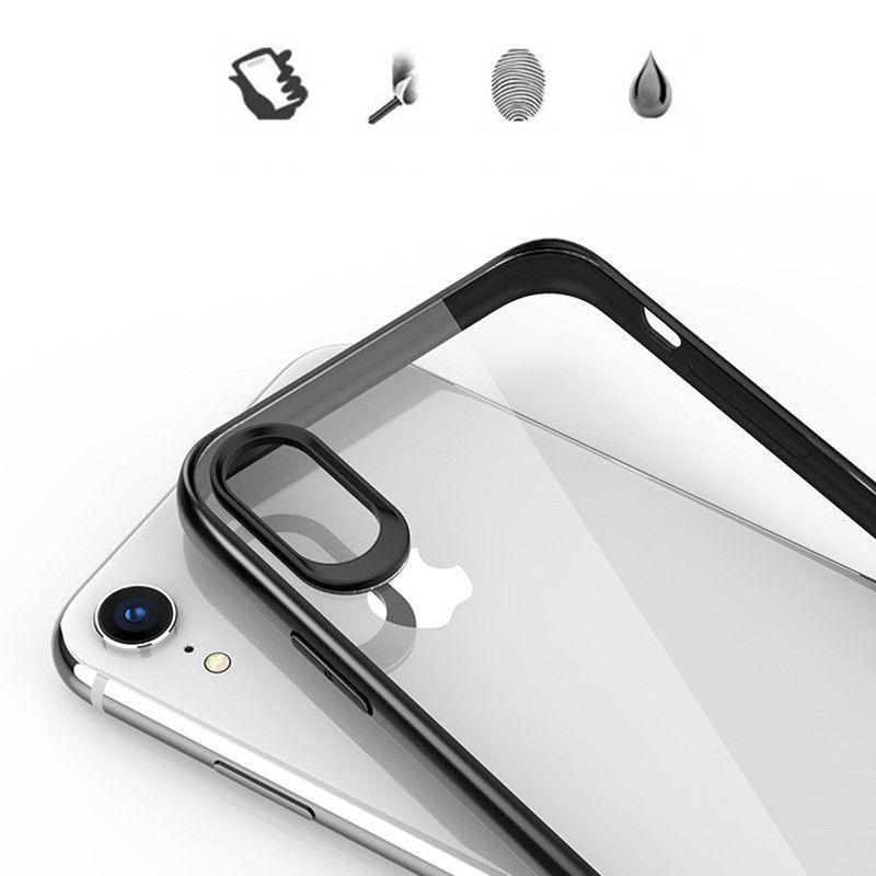 Coque Antichoc Tpu + Pc Mince Et Hybride Pour Iphone