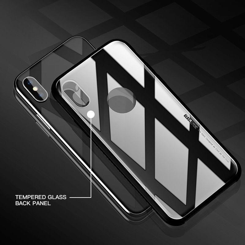 Etui En Verre Brillant Pour Iphone