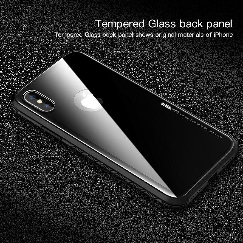 Etui En Verre Brillant Pour Iphone