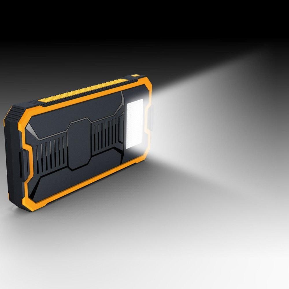 Chargeur De Banque Portable D'Énergie Solaire Étanche-20000Mah