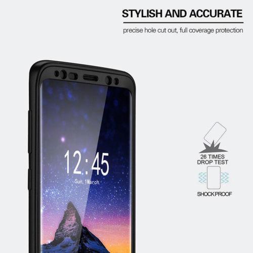 Coque Samsung Hybrid 360 + Protecteur D'Écran Gratuit Pour Samsung Galaxy