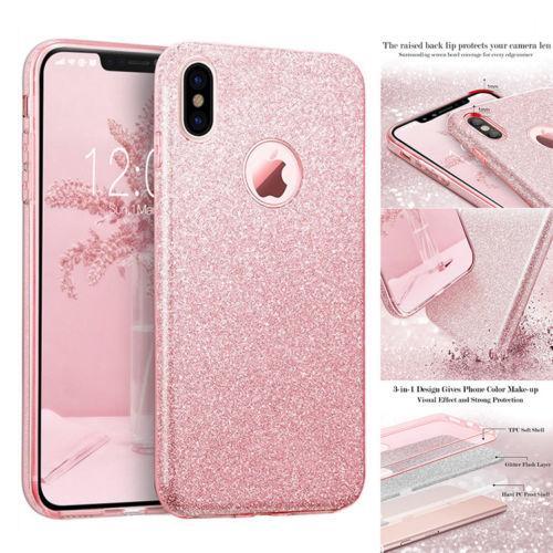 Glitter Bling Sparkle Etui De Protection Pour Iphone