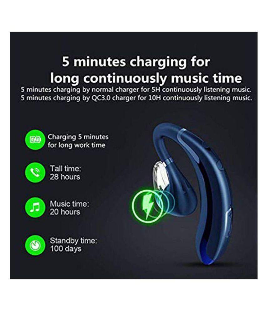 Oreillette Bluetooth À Chargement Super Rapide