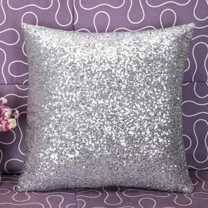 Taie D'Oreiller À Paillettes Scintillantes