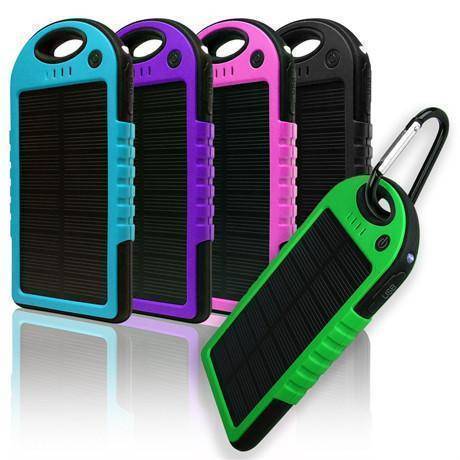 Chargeur Solaire Pour Téléphone Portable À 2 Ports Usb-Portable