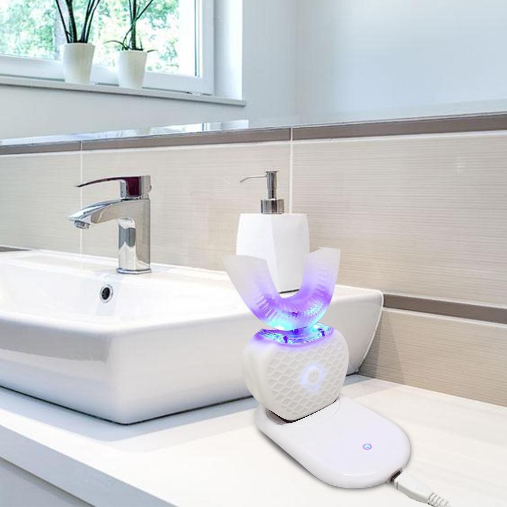 Brosse À Dents Sonique 360 Avec Blanchiment À La Lumière Froide