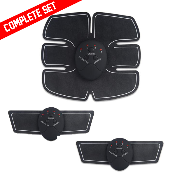 Stimulateur Abs Ultime, Simulateur De Musculation Abdominale Télécommandé Ems Fitness Body Building