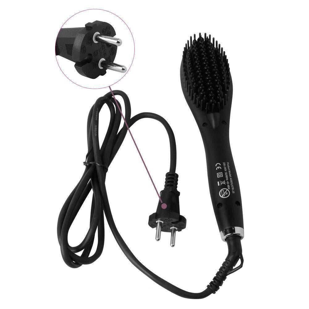 Brosse Électrique À Lisser Les Cheveux