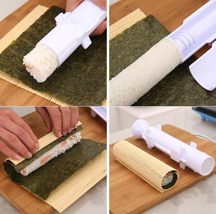 Sushi Maker Original Bazooka-Tout En Un Seul Sushi Roller Maker