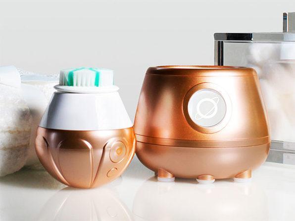 Station De Nettoyage Et De Brosse Faciale Orbitale Tao Clean (Or Rose)