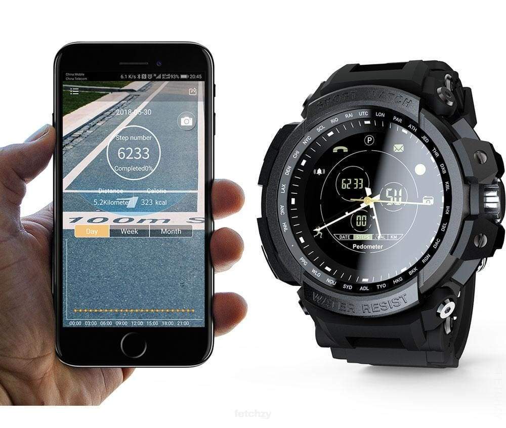 Sports Smart Watch Pour Les Professionnels. Prend En Charge Ios Et Android
