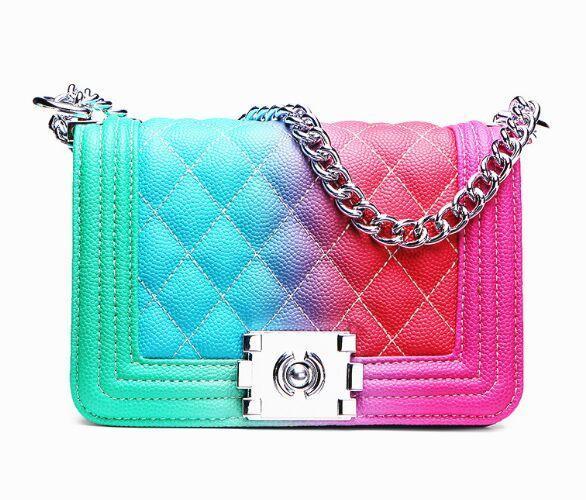 Cross-Body Sac À Main Arc-En-Ciel