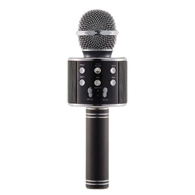 Microphone De Karaoké Bluetooth Portable Avec Haut-Parleur Bluetooth