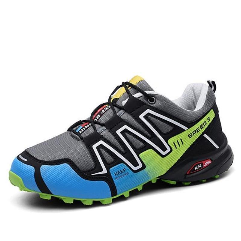 Chaussures De Plein Air Respirantes Pour Hommes Sneaker Randonnée Anti-Dérapante