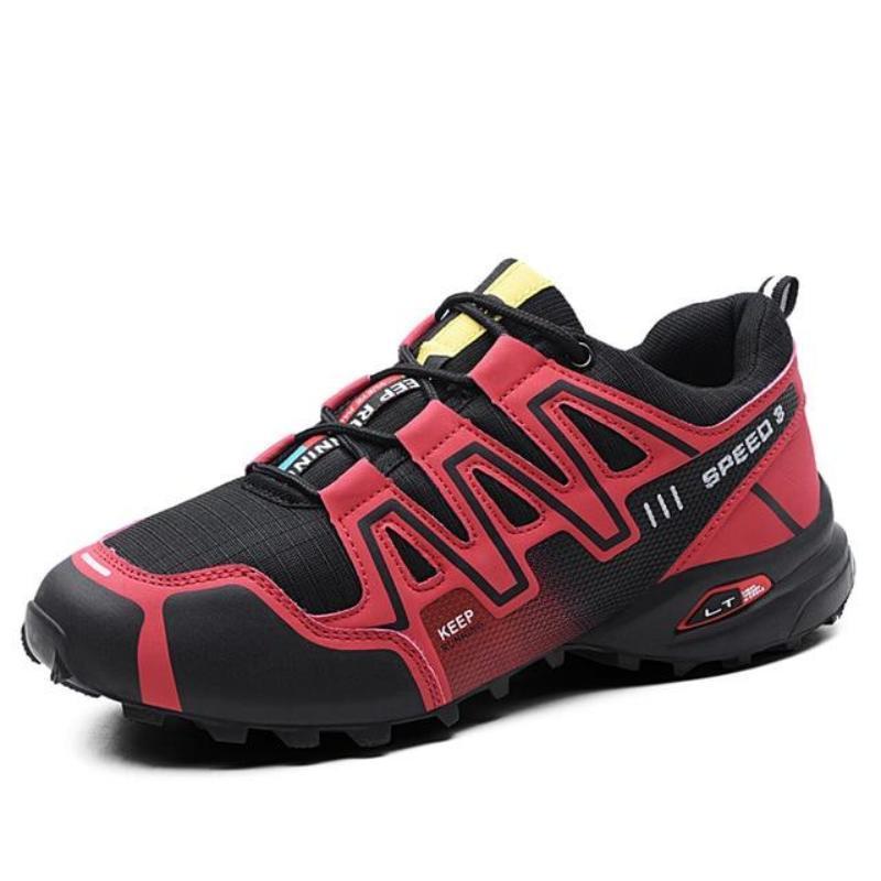 Chaussures De Plein Air Respirantes Pour Hommes Sneaker Randonnée Anti-Dérapante