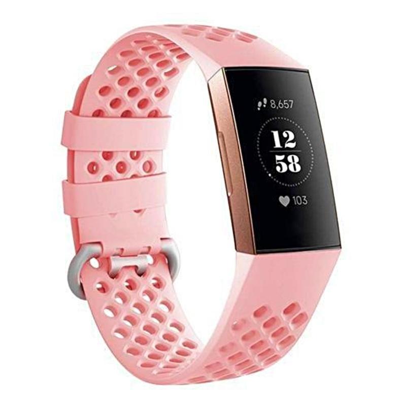 Dragonne Fitbit Charge 3 En Silicone Respirant